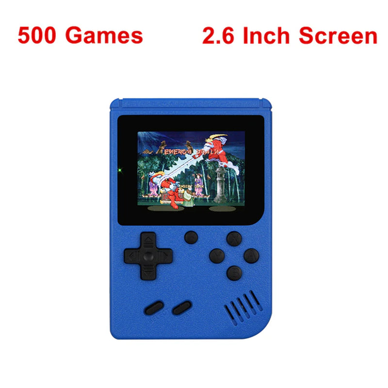 Retro Portable Mini Handheld Video Game Console 8-Bit 3.0 Inch Color LCD Kids Color Game Player Built-In 400 Games